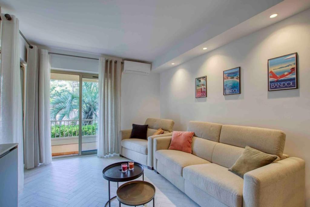 Appartement Piscine Tennis Acces Prive Plage Joia Sanary-sur-Mer Exteriör bild